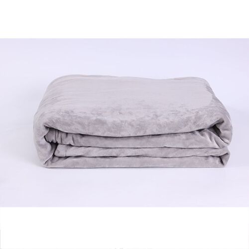 Couverture Chauffante Électrique en Flanelle 213x228cm - Prise EU: Chauffage Rapide, Sûre & Économe en Énergie L