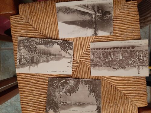 Lot De 4 Cartes Postales Anciennes Sur Menton