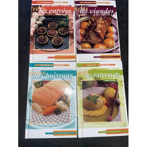 4 Livres De Recettes De Cuisine