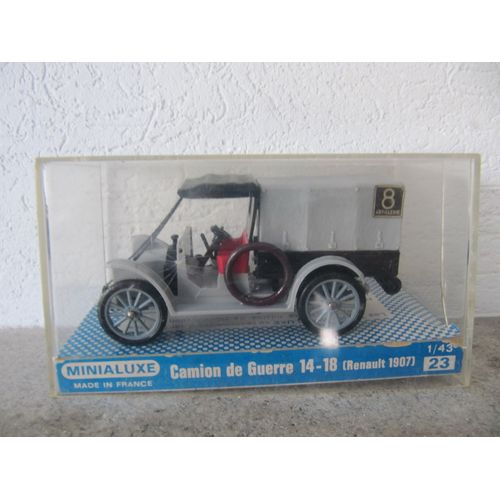 Miniature Camion Renault 1907 – Marque Minialuxe – N°23-Minialuxe