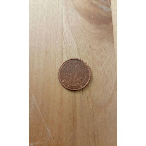 Pièce De 5 Cent Allemagne De 2002, En Bon État.