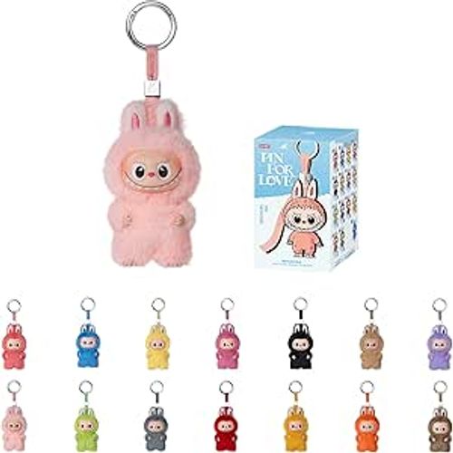 Pop Mart The Monsters Pin For Love Series Boîte Aveugle En Vinyle (N-Z), Jouets De Collection Labubu, Cadeaux D'Anniversaire Pour Filles Et Garçons, Boîte Unique