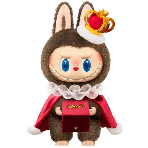 Pop Mart Labubu Let'S Check Mate Géant Marron Original