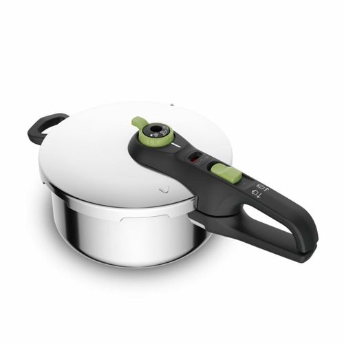 Autocuiseur Tefal P2580400 en acier inoxydable capacite 4 L cuisson rapide et compatible toutes plaques