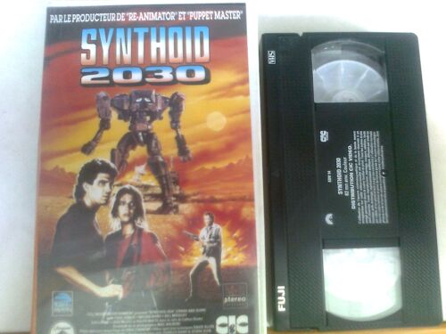 Cassette Vidéo Vhs - Synthoïd 2030 (Crash And Burn) - Paul Ganus