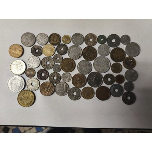 Lot ( 1-12) 50 Pièces De Monnaie De France