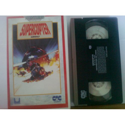 Cassette Vidéo Vhs - Supercopter, Le Film - Donald Bellisario