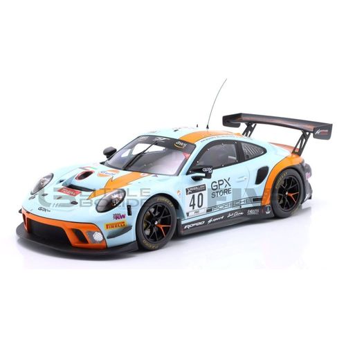 Ixo 1/18 - Porsche 911 Gt3 R Gulf - 24h Spa 2020 Legt18-20040-Ixo