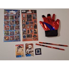 Lot d'articles Star Wars et Marvel