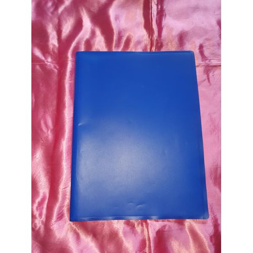 Porte Vues Bleu 40 Pochettes = 80 Vues