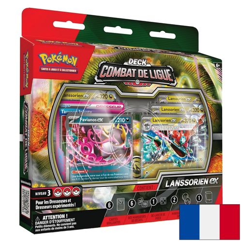 Pokémon Deck Combat De Ligue Lanssorien Ex