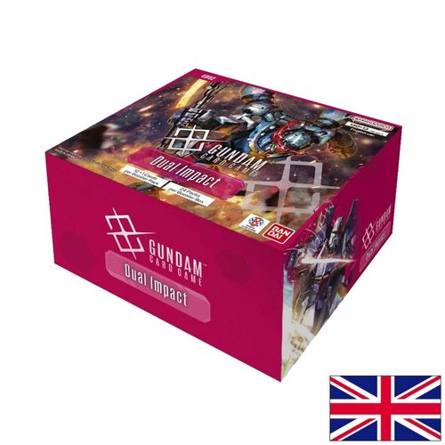 Gundam Card Game Gd02 Dual Impact Display 24 Boosters (Anglais)