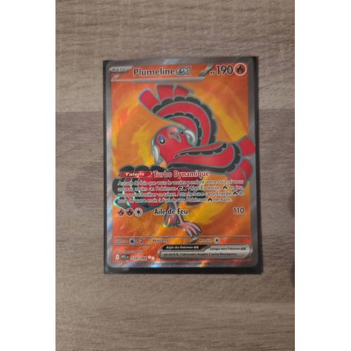 Carte Pokemon Plumeline Ex Full Art 110/094 Me02 Nm Fr