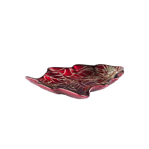 Assiette Décorative Bernette - Rouge