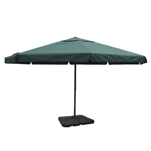 Prolenta Premium - Parasol De Jardin Avec Base Portable Aluminium Vert