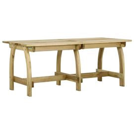 Prolenta Premium - Table De Jardin 220x74x75 Cm Bois De Pin Imprégné