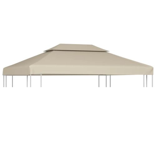 Prolenta Premium - Recouvrement De Remplacement D'auvent 310 G/M² Beige 3 X 4 M