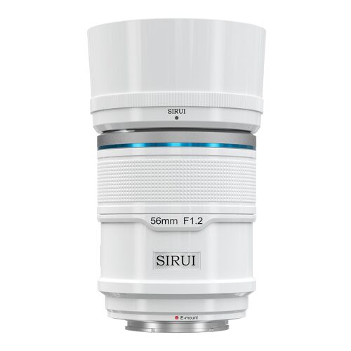 Objectif SIRUI Sniper 56mm F1.2 Autofocus APS-C pour Sony E-Mount-Blanc,56AS12E-W