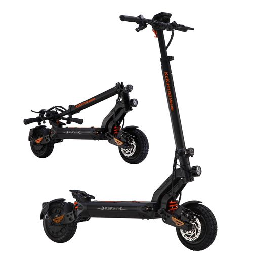 Kukirin G2 Master Trottinette Électrique Tout-Terrain 10 Pouces À Suspension Intégrale, Double Moteur 2400 W, 52 V 20,8 Ah, Vitesse Maximale 60 Km/H, Autonomie 70 Km (Dernière Version - Yc) - Noir