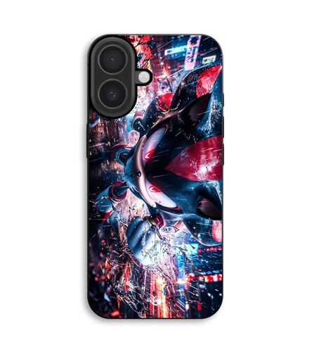 Coque Pour iPhone 16 Plus Sonic Shadow fan art Maniacase