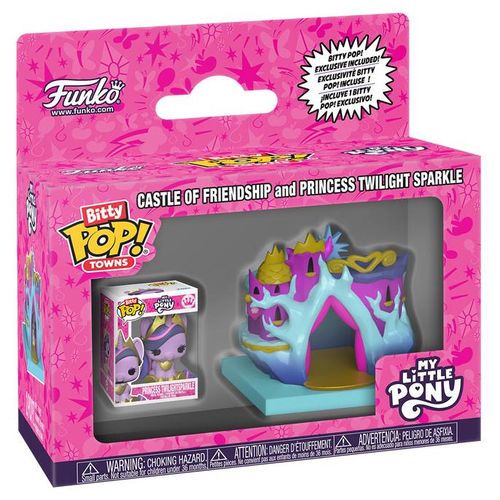 Figurine Funko Pop - Vendredi 13 - Princesse Twilight Sparkle Et Château De L'amitié - Bitty Pop (89584)