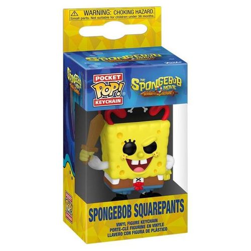 Figurine Funko Pop - Bob L'eponge - Bob L'éponge (Un Pour Tous, Tous Pirates !) - Porte-Clés (83589)