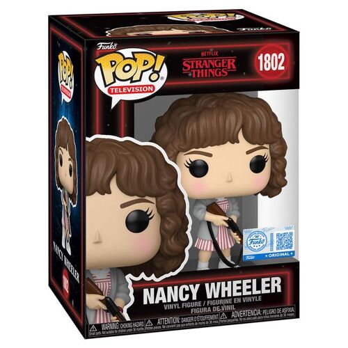 Figurine Funko Pop - Stranger Things N°1802 - Nancy Wheeler Avec Fusil De Chasse (88650)
