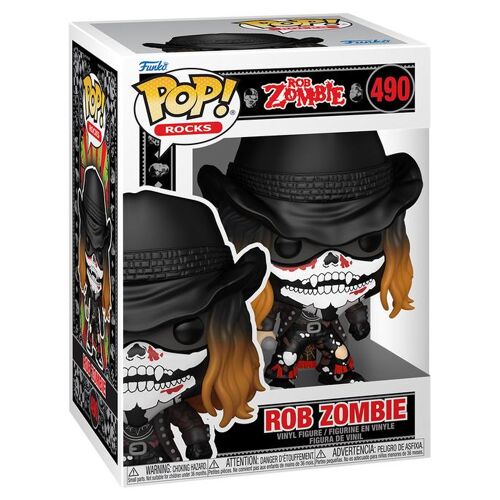 Figurine Funko Pop - Rob Zombie N°490 - Rob Zombie (90124)