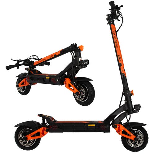 Trottinette Électrique Pliable Tout-Terrain Kukirin G3 Pro 10'', Double Moteur 1500w *2, 52v23,4ah, Vitesse Maximale 65km/H, Autonomie 80km, Ip54 (Dernière Version - Yc)