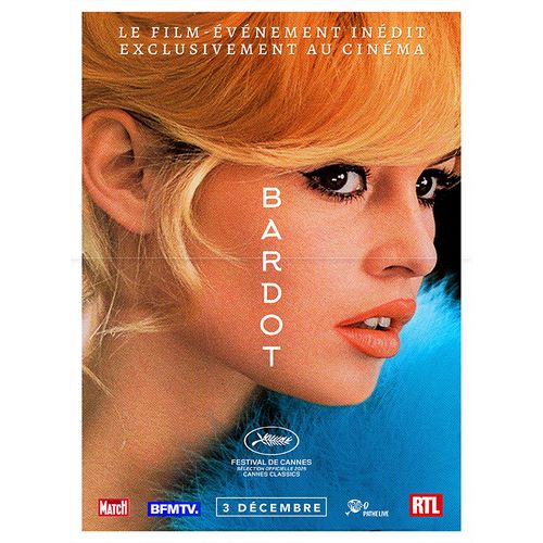 Bardot - Véritable Affiche De Cinéma Pliée - Format 40x60 Cm - De Alain Berliner Avec Brigitte Bardot - Documentaire - 2025