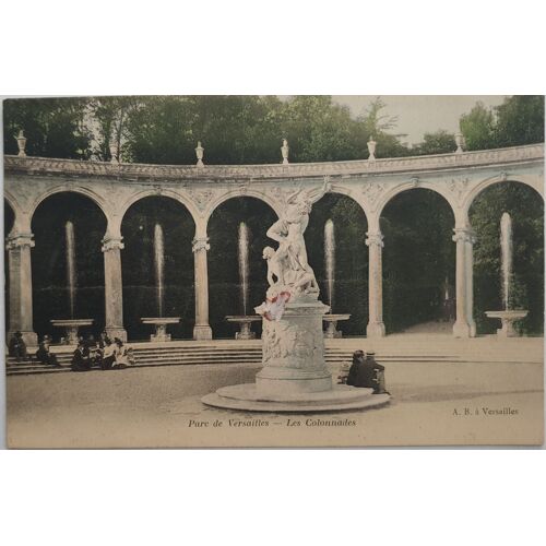 Carte Postale Ancienne Couleur Château De Versailles Avant 1904