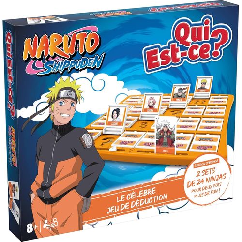 Winning Moves Qui Est Ce ? Naruto - Jeu De Société À Partir De 6 Ans