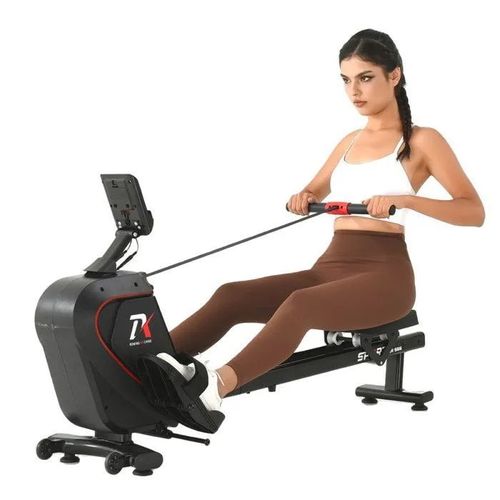Yee Run - Rameur Magnétique ¿ Capacité 150kg - 16 Niveaux De Résistance - Compatible App - Robuste Et Stable