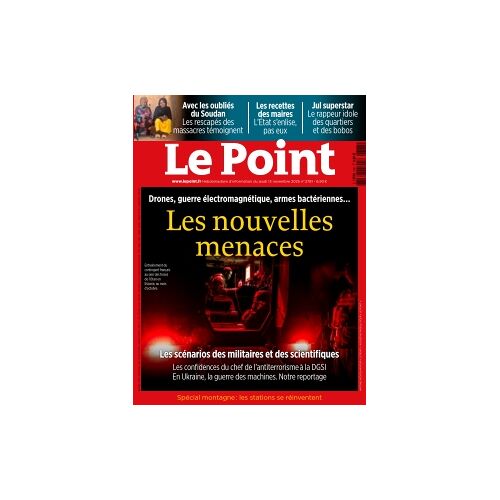 Le Point Hebdo Politique N°2781 Du 13 Nov. 2025 Lille Municipales = Les Sujets Qui Fachent + Les Nouvelles Menaces