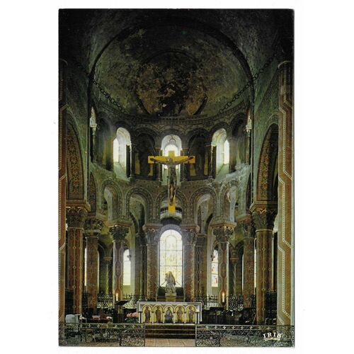 Carte Postale Issoire , 63 , Église St-Austremoine , Xiie Siècle , Le Choeur