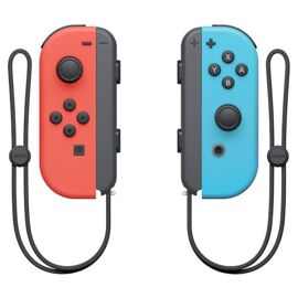 Paire de manettes Joy-Con rouge néon / bleu néon pour Nintendo Switch