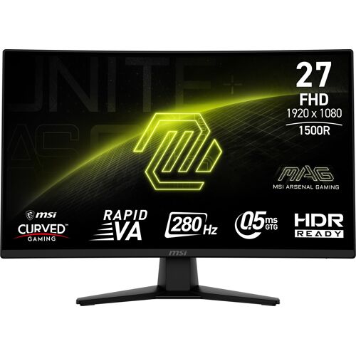 Ecran PC MSI MAG 274CXF 27" 1920 x 1080 Full HD Noir
