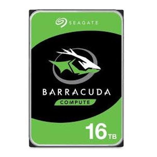 Seagate Barracuda 16TB disque dur 16 To 7200 tr/min 512 Mo 3.5" SATA
