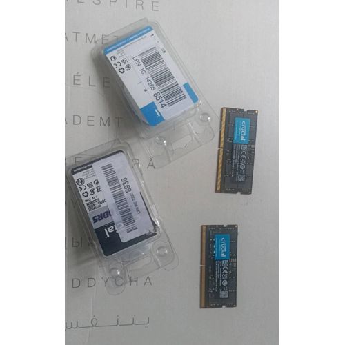 Kit ram crucial 2 X 16 GB ddr5 - 4800 sodimm 1.1V cl40