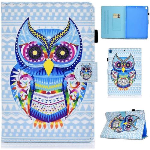 ¿¿tui de protection en cuir PU pour iPad 10,2 pouces et iPad 7e g¿¿n¿¿ration, avec rabat, support, fente pour cartes et fonction veille/r¿¿veil automatique. Compatible avec les iPad d'Apple.