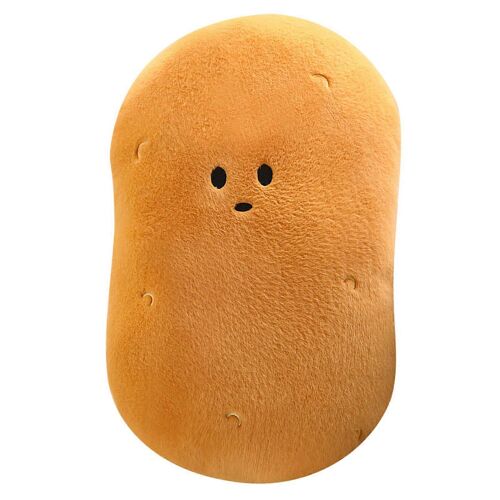 Peluche pomme de terre kawaii, douce, r¿¿aliste et amusante, 55 cm, mati¿¿re peluche douce, design r¿¿aliste, d¿¿coration int¿¿rieure