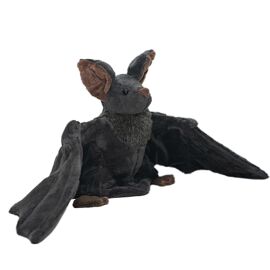 Chauve-souris en peluche gothique r¿¿aliste de 30 cm, grande chauve-souris en peluche, animal en peluche effrayant et doux ¿¿ caliner, cadeau d'Halloween