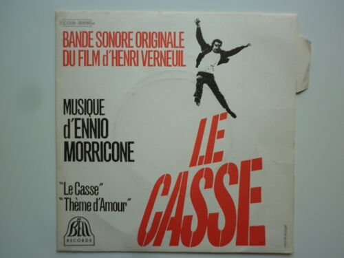 Jean Paul Belmondo / Ennio Morricone 45tours Vinyle Bof Le Casse Mint