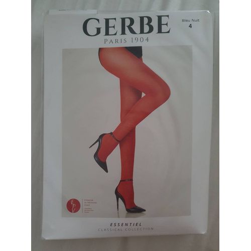 Collants Gerbe Bleu Nuit T.4