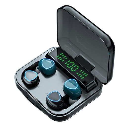 ¿¿couteurs sans fil pour couple M22 avec ¿¿cran tactile, Bluetooth, r¿¿duction de bruit, double oreillette