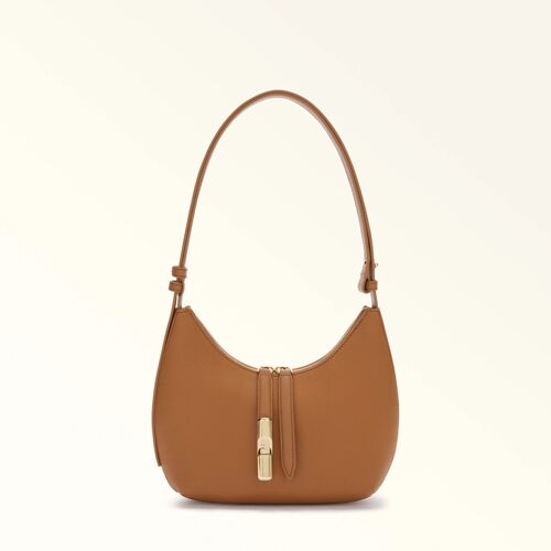 Furla Sac Bandoulière S Goccia Cuir Marron