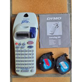 DYMO LetraTag XR étiqueteuse portative, Imprimante d'étiquettes autocollant thermique sans encre, avec clavier ABC