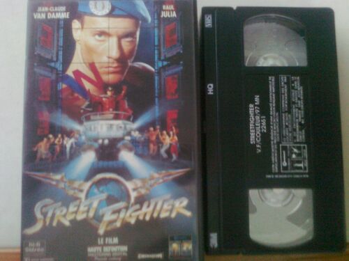 Cassette Vidéo Vhs - Street Fighter : L'Ultime Combat - Jean-Claude Van Damme