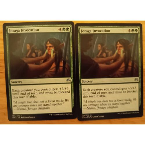 Joraga Invocation // Invocation De Joraga (Magic Origins)