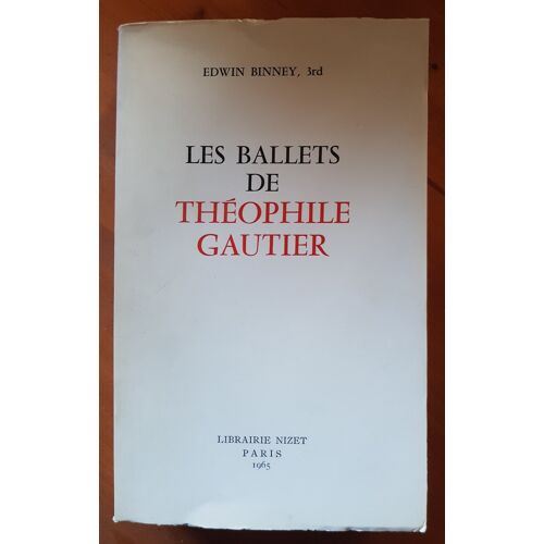 Les Ballets De Théophile Gauthier